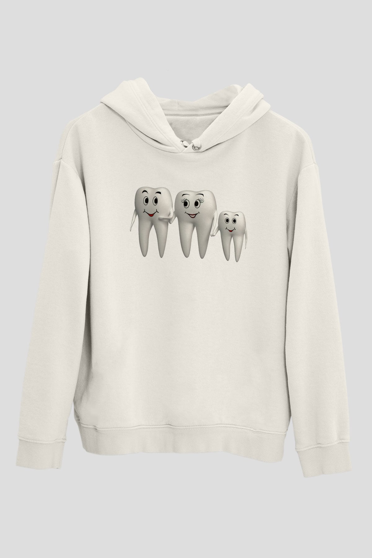 Diş hekimi Beyaz Unisex Hoodie