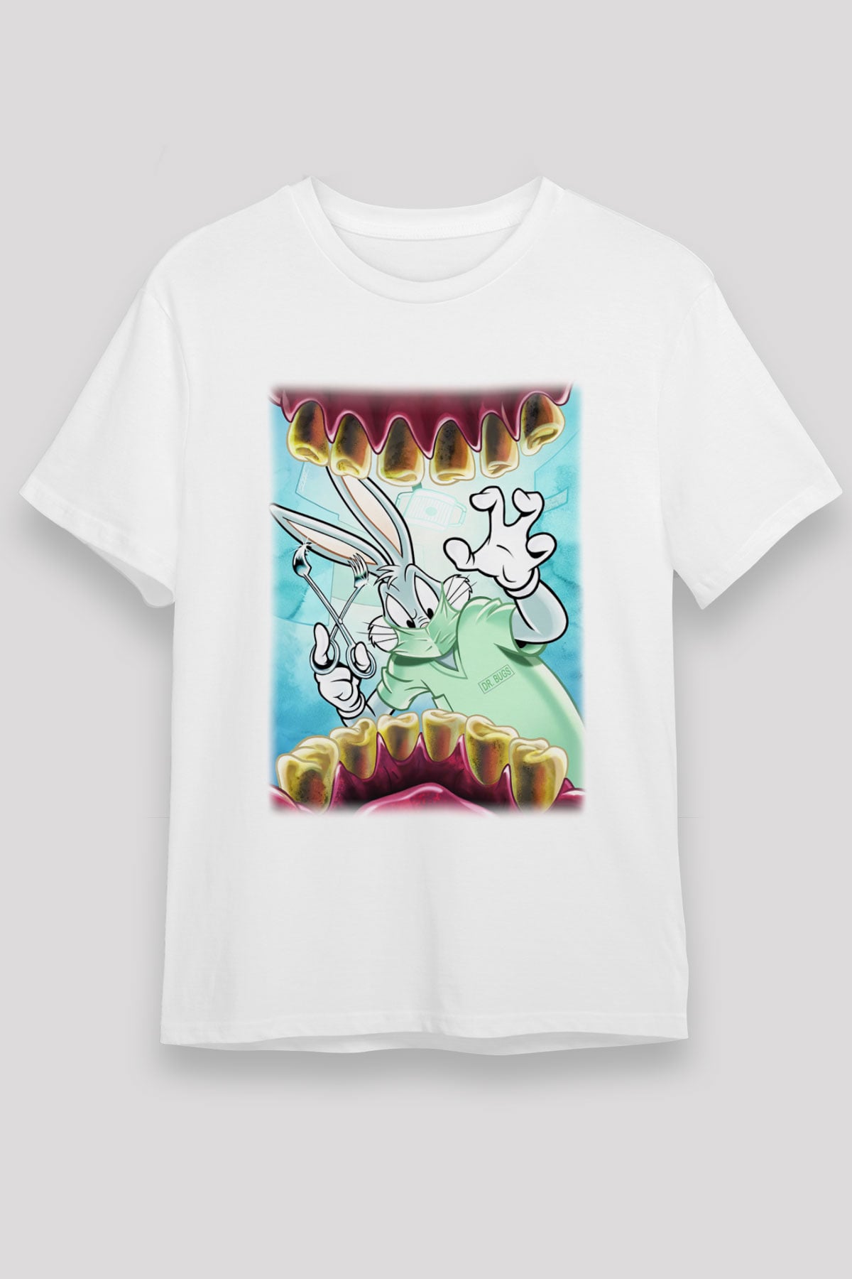 Diş hekimi Beyaz Unisex Tişört T-Shirt - TişörtFabrikası