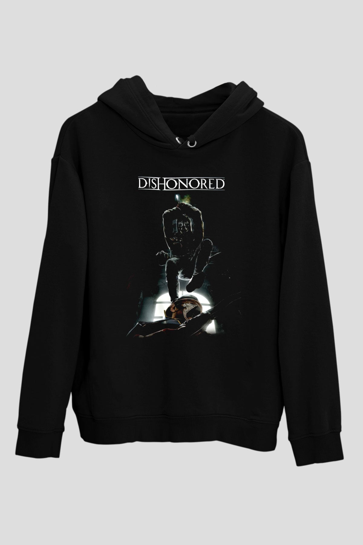 Dishonored 2 Siyah Unisex Hoodie
