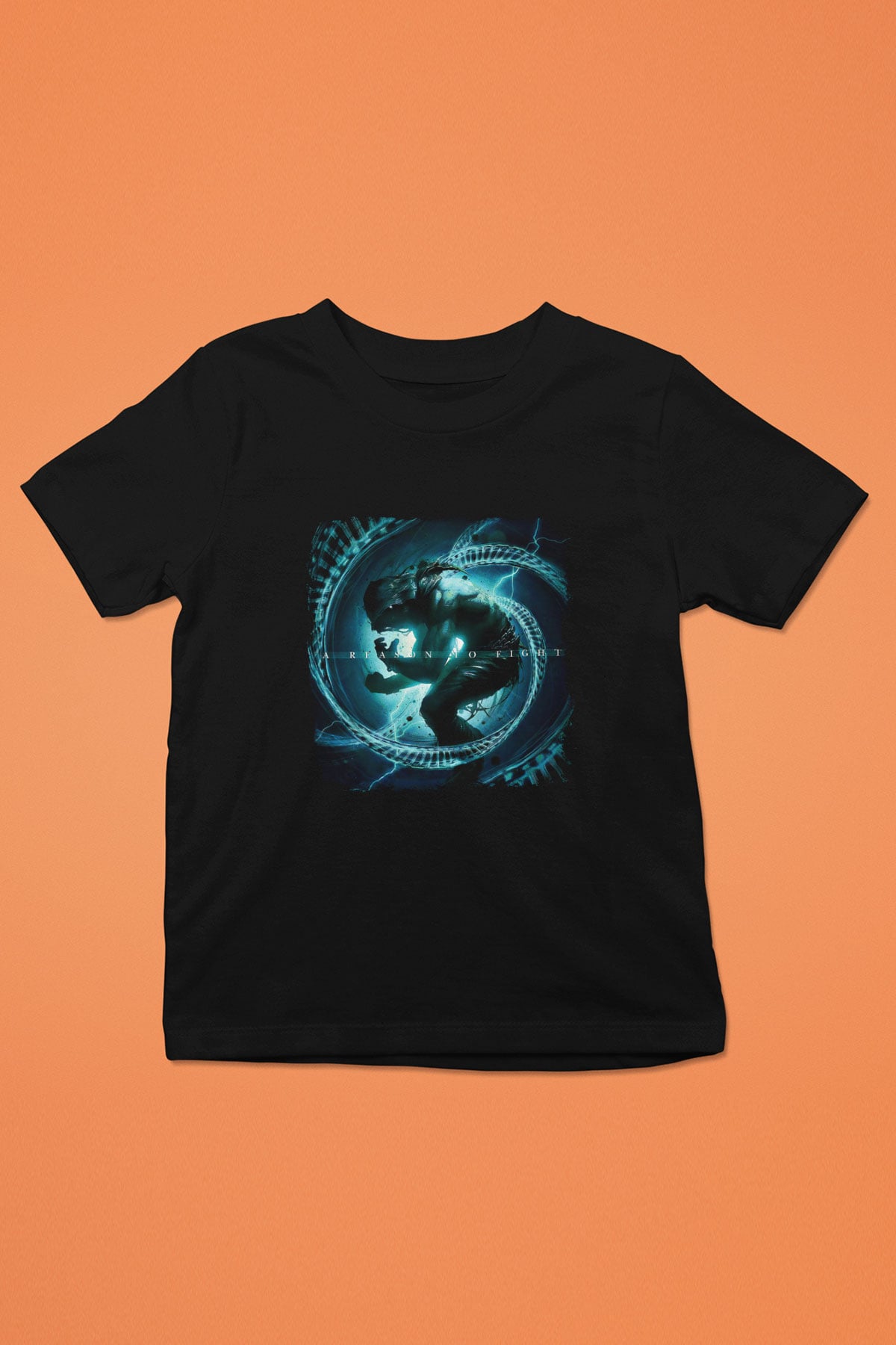 Disturbed Baskılı Unisex Siyah Çocuk Tişört