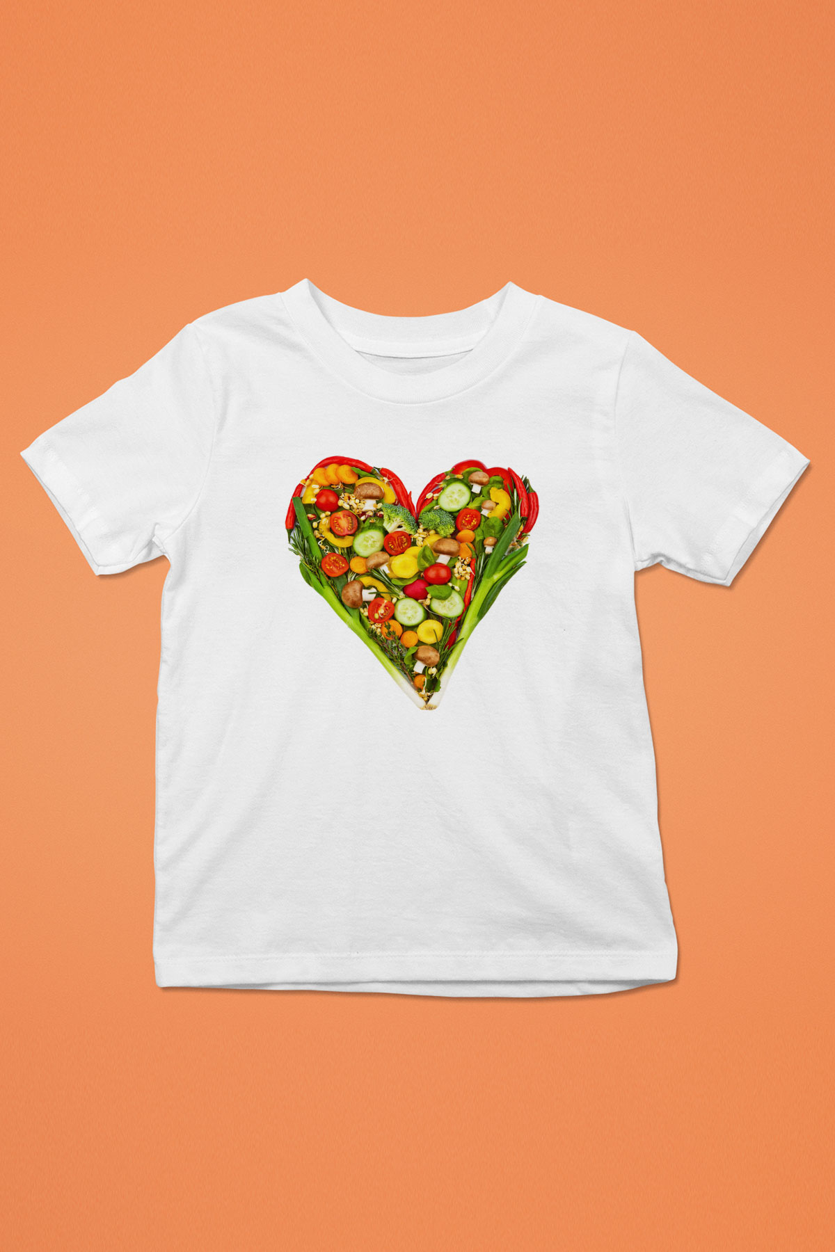 Diyetisyen Baskılı Beyaz Unisex Çocuk Tişört
