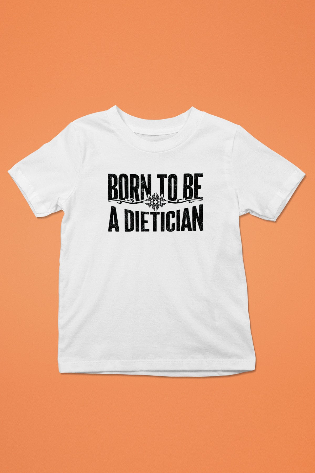Diyetisyen Beyaz Unisex Çocuk Tişört