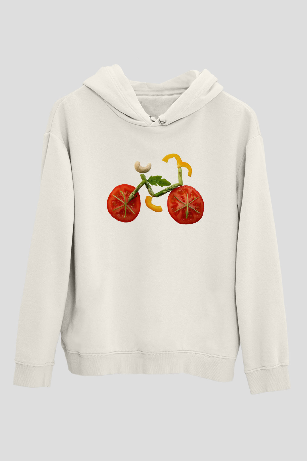 Diyetisyen Beyaz Unisex Hoodie