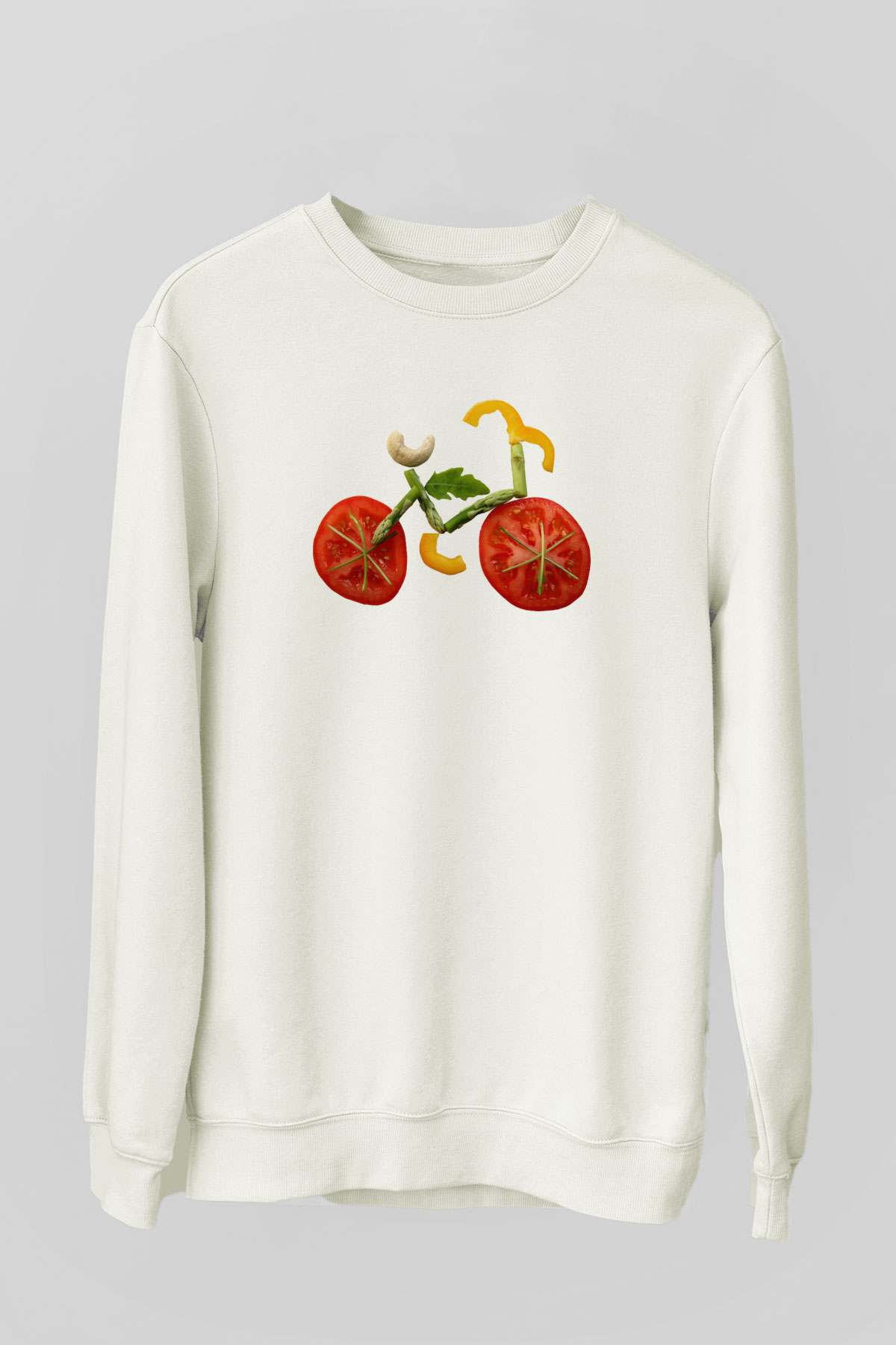 Diyetisyen Beyaz Unisex Sweatshirt