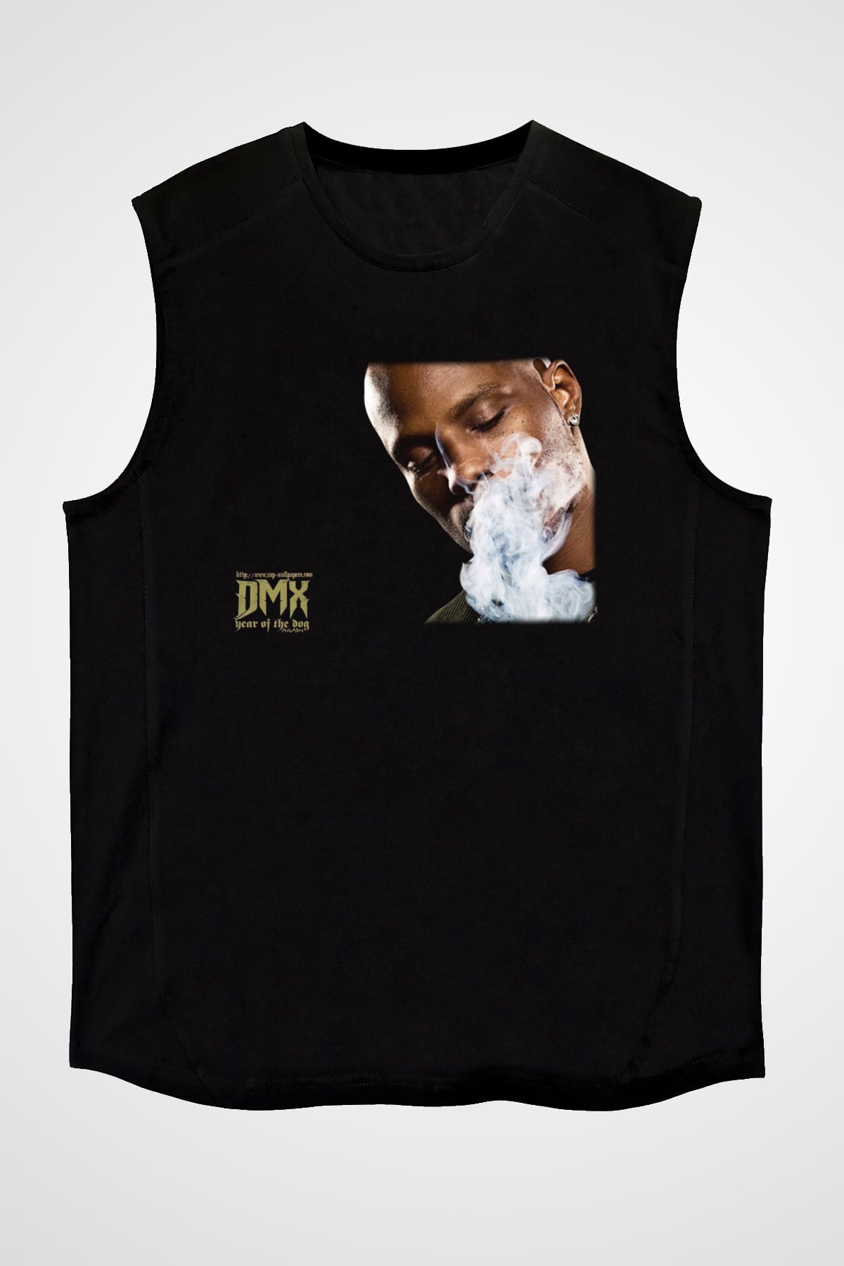 DMX Siyah Unisex Kolsuz Tişört