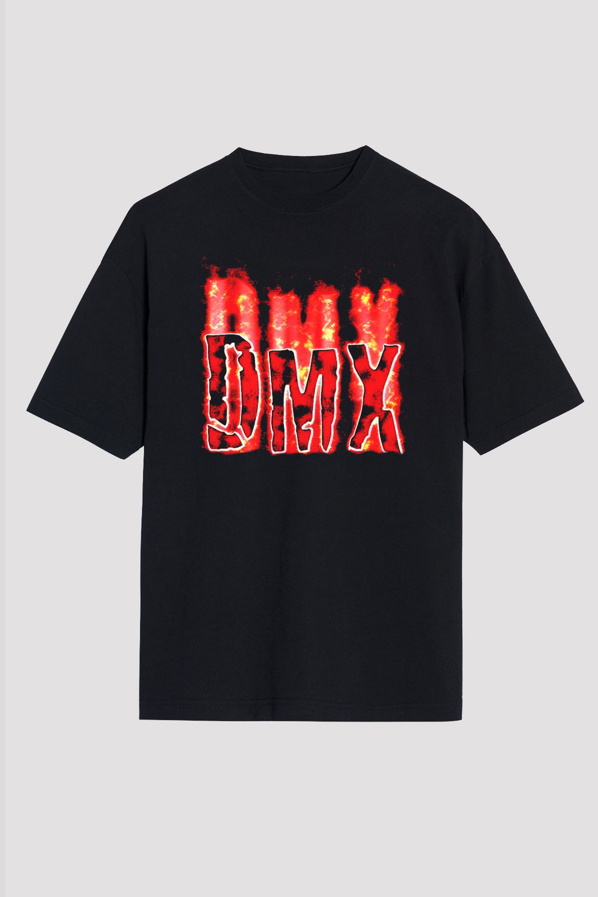 DMX Siyah Unisex Oversize Tişört T-Shirt