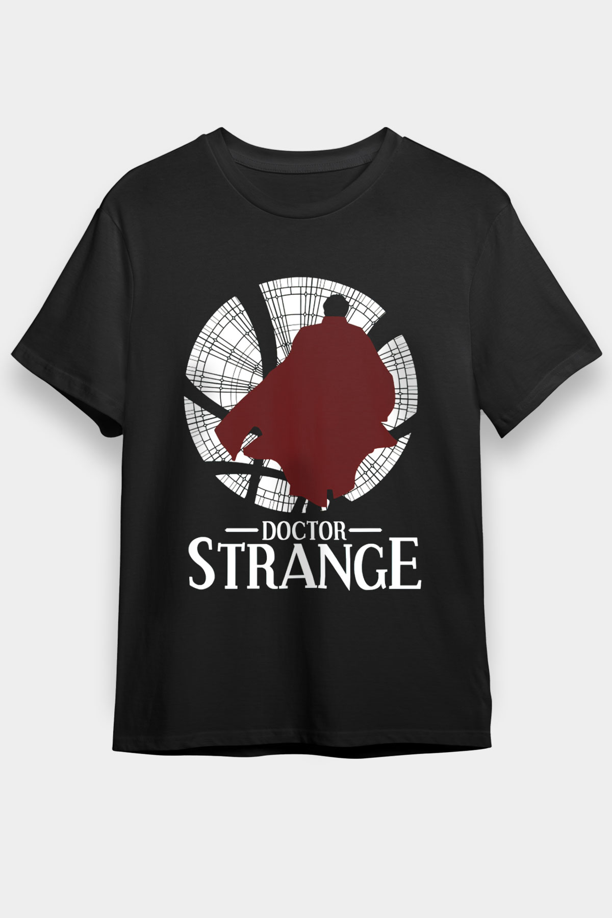 Doctor Strange Siyah Unisex Graphic Tee - STREETWEAR