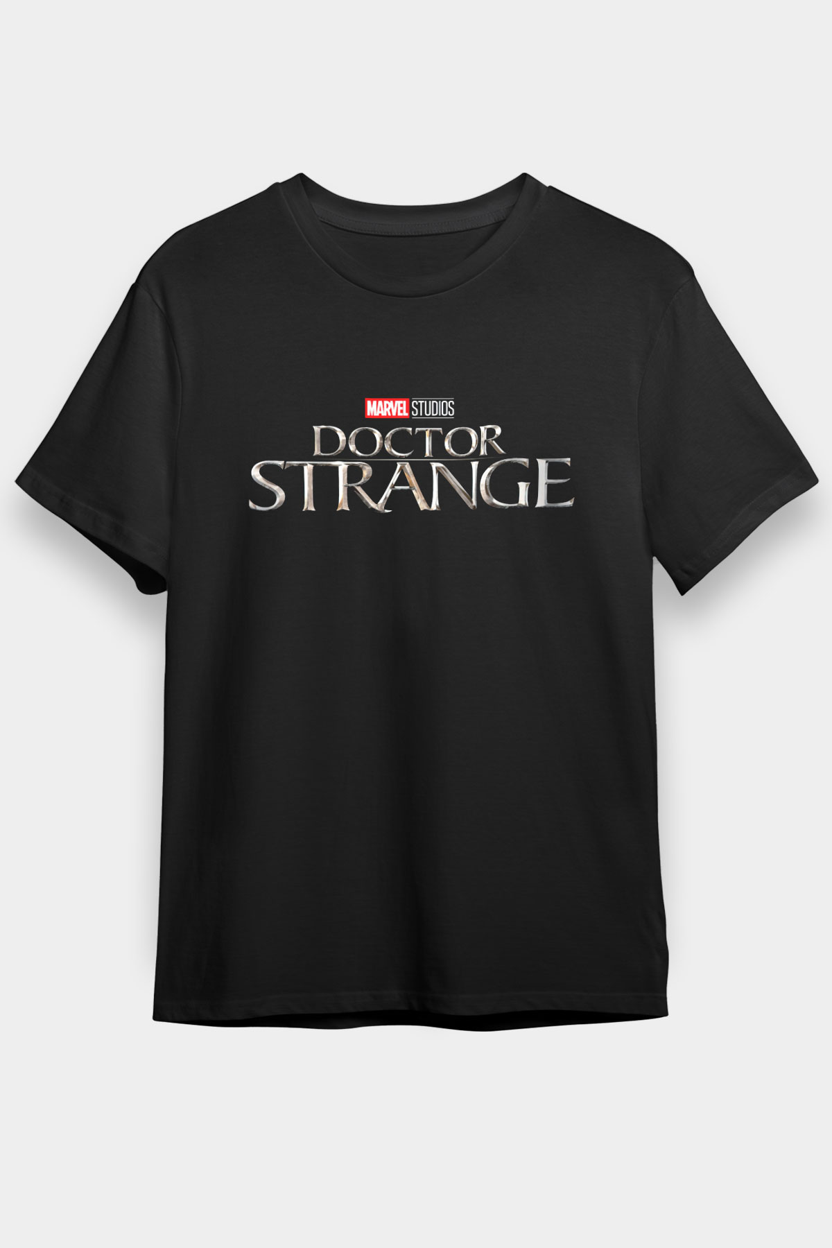 Doctor Strange Siyah Unisex Graphic Tee - STREETWEAR