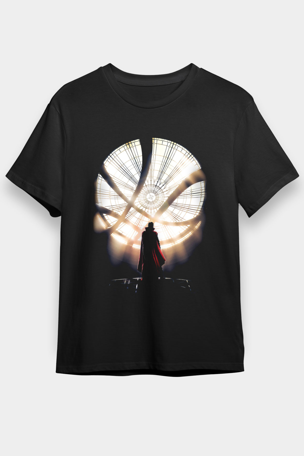 Doctor Strange Siyah Unisex Graphic Tee - STREETWEAR