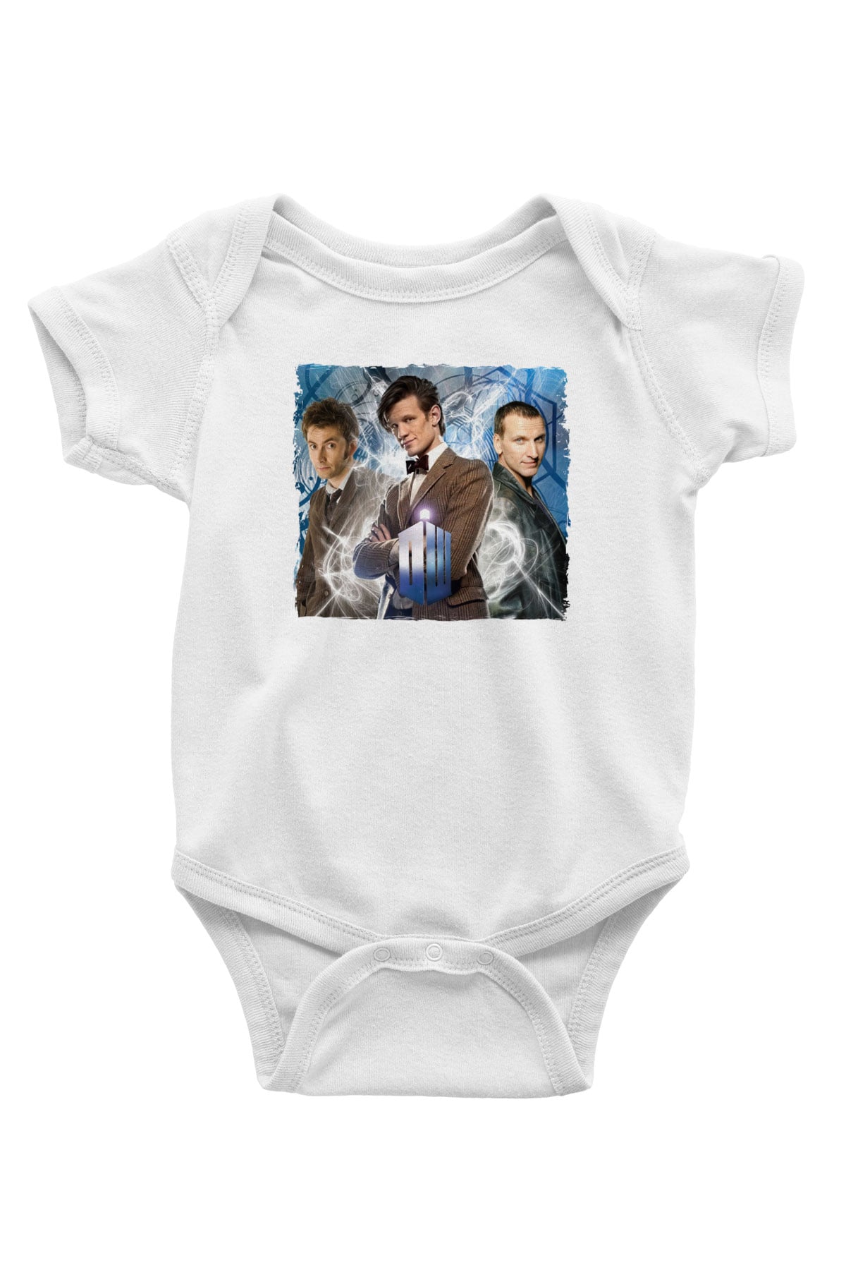 Doctor Who Beyaz Bebek Body - Zıbın