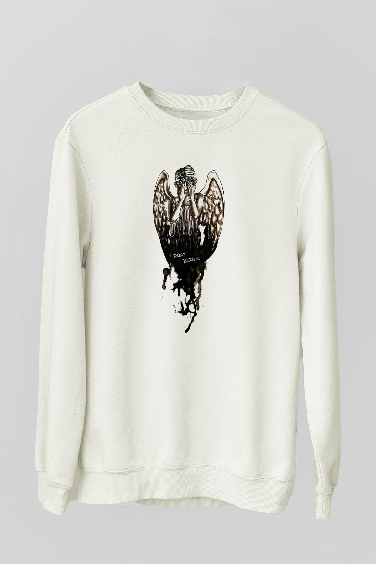 Doctor Who Beyaz Unisex Sweatshirt