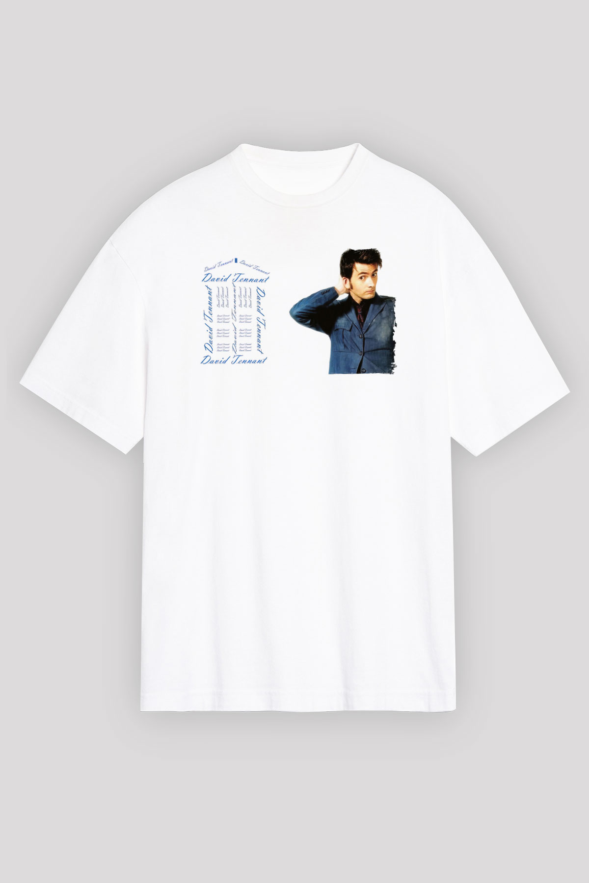 Doctor Who Beyaz Unisex Tişört T-Shirt