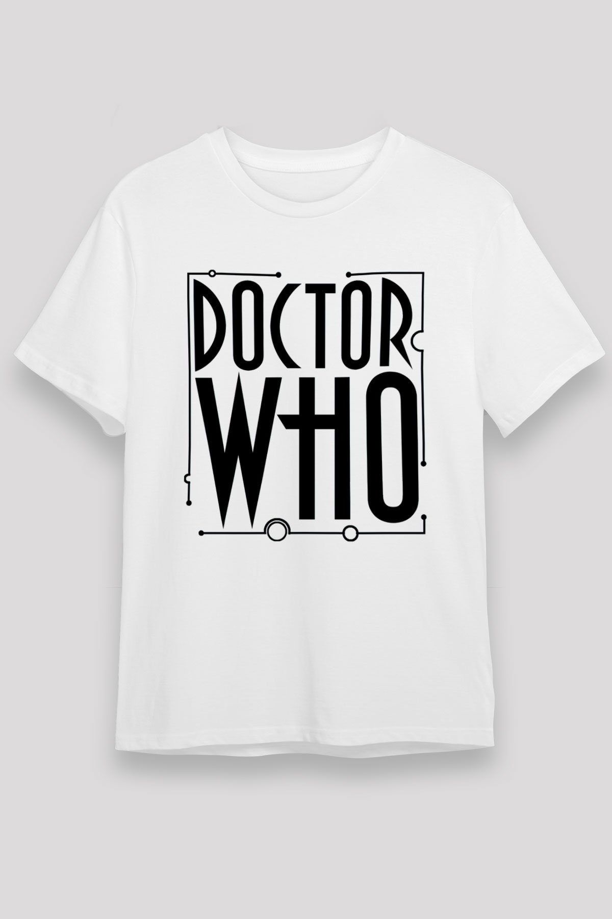 Doctor Who White Unisex Graphic Tee - STREETWEAR