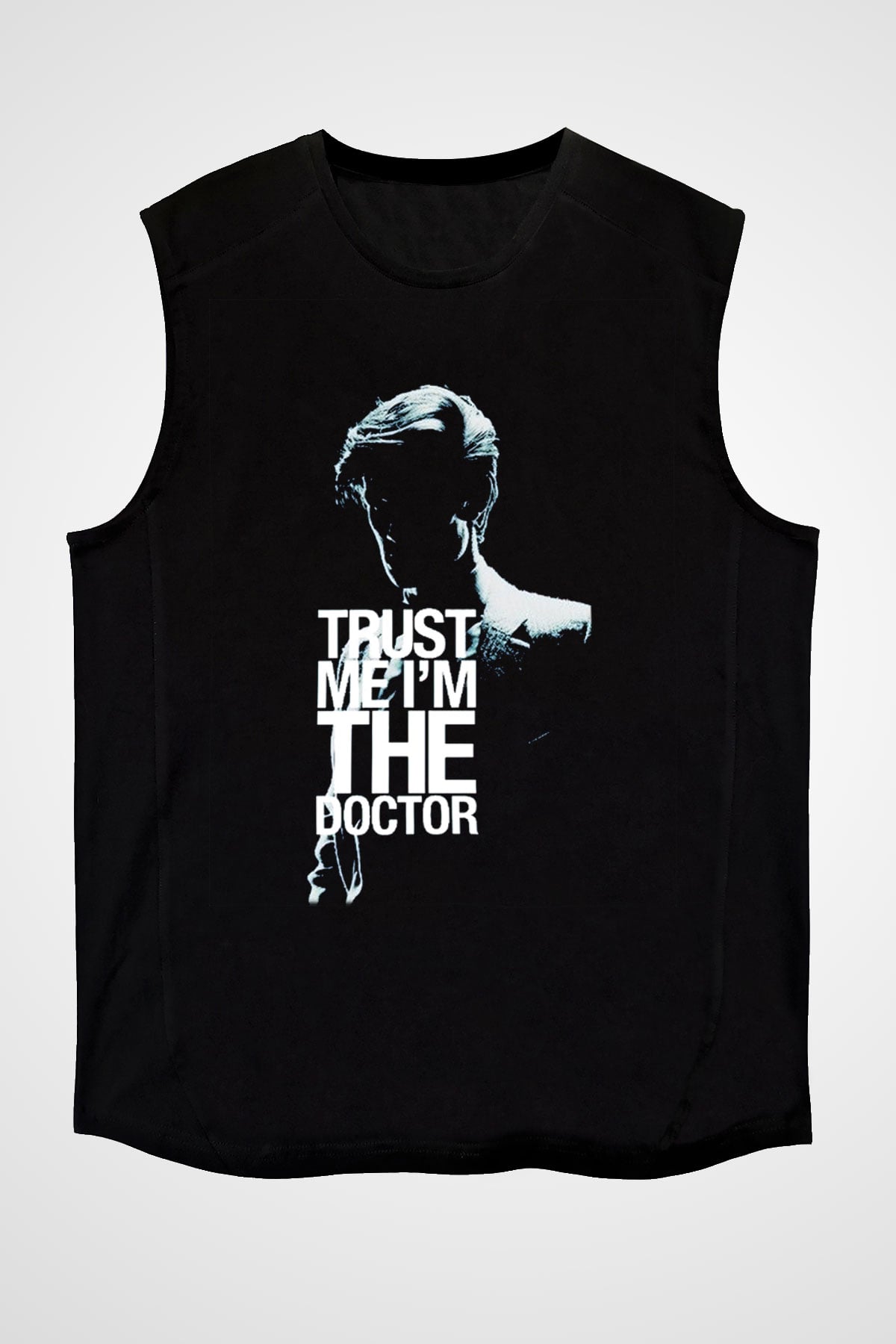 Doctor Who Siyah Unisex Kolsuz Tişört