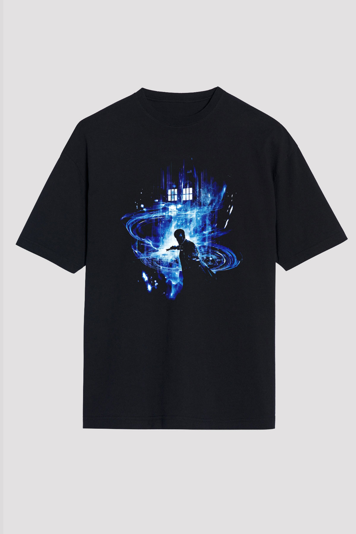 Doctor Who Siyah Unisex Tişört T-Shirt