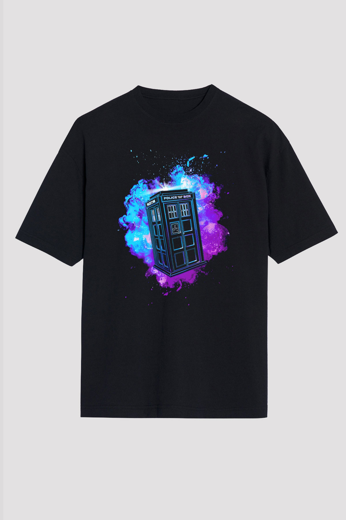 Doctor Who Siyah Unisex Tişört T-Shirt
