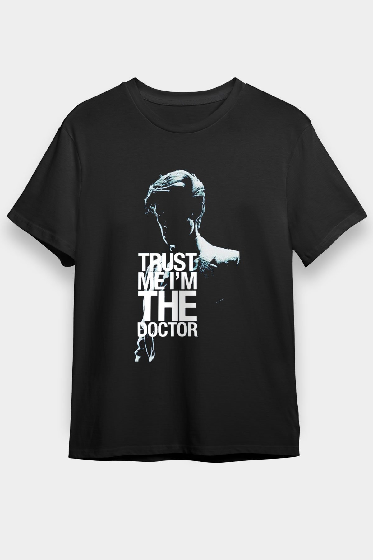 Doctor Who Siyah Unisex Graphic Tee - STREETWEAR