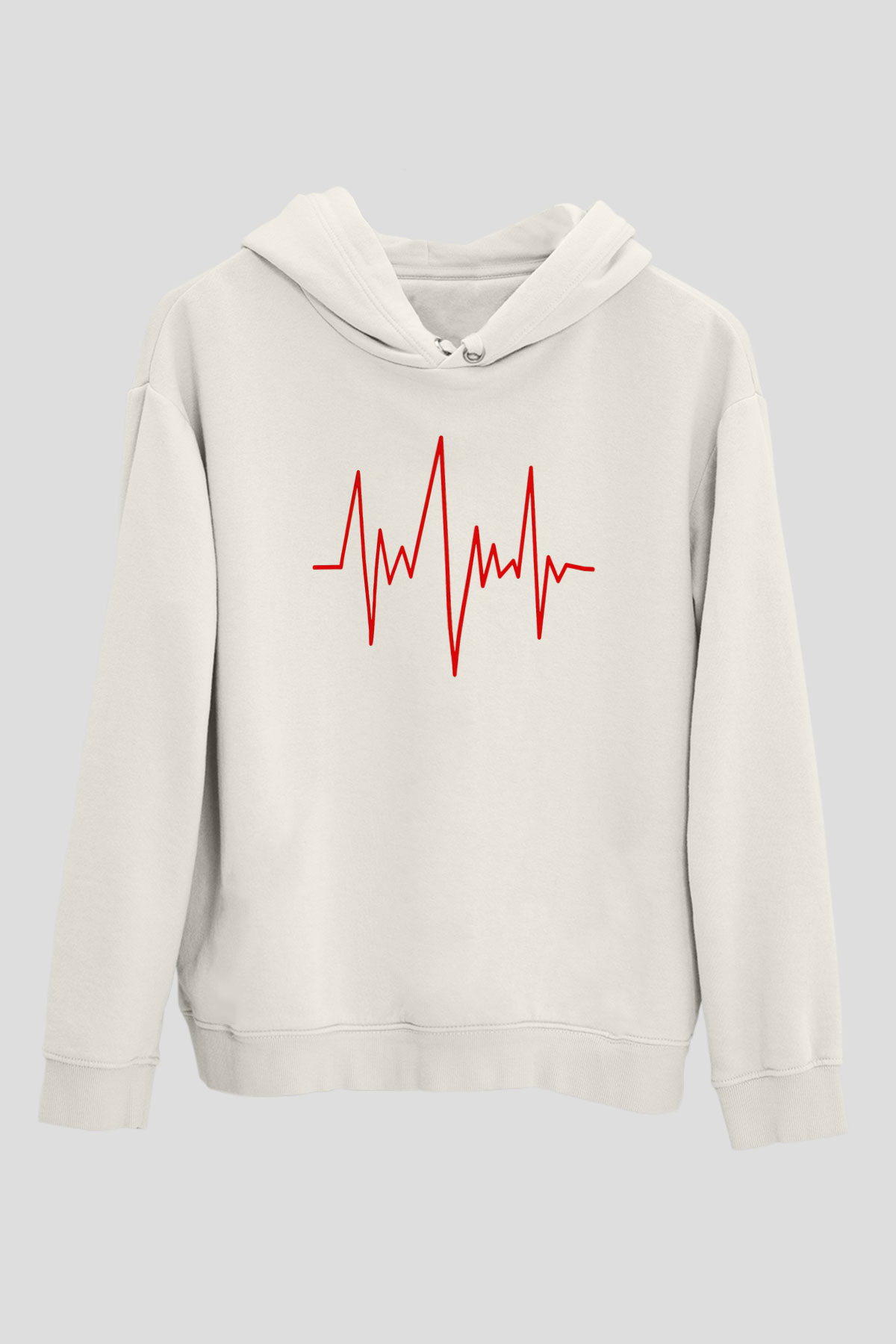 Doktor Beyaz Unisex Hoodie