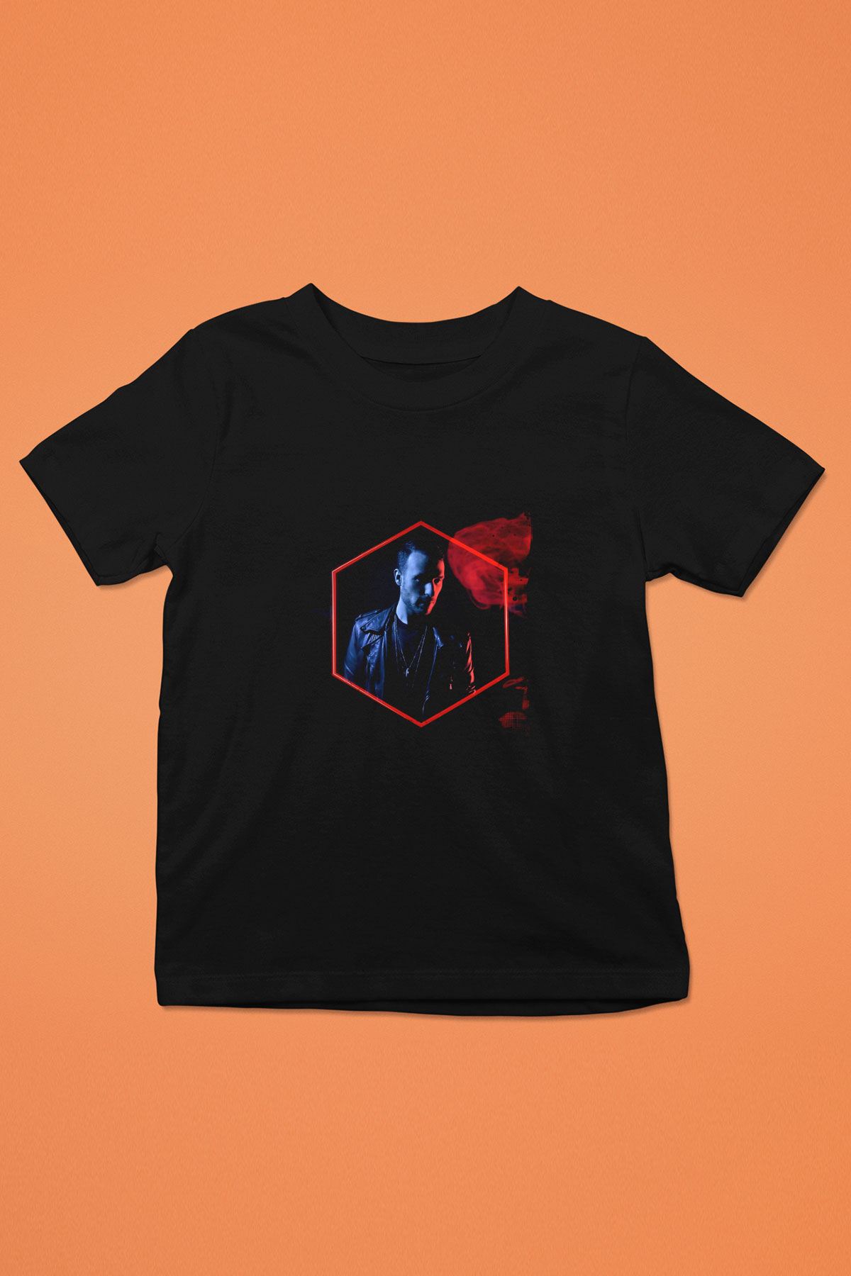 Don Diablo Baskılı Unisex Siyah Çocuk Tişört