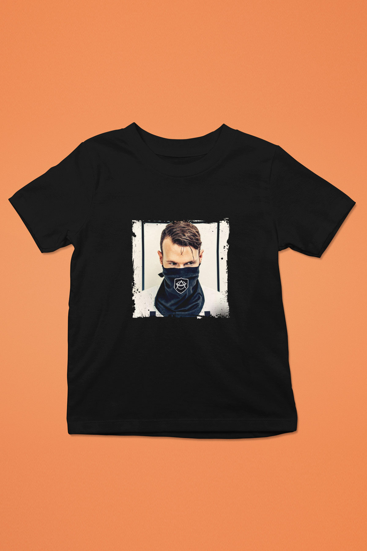 Don Diablo Baskılı Unisex Siyah Çocuk Tişört