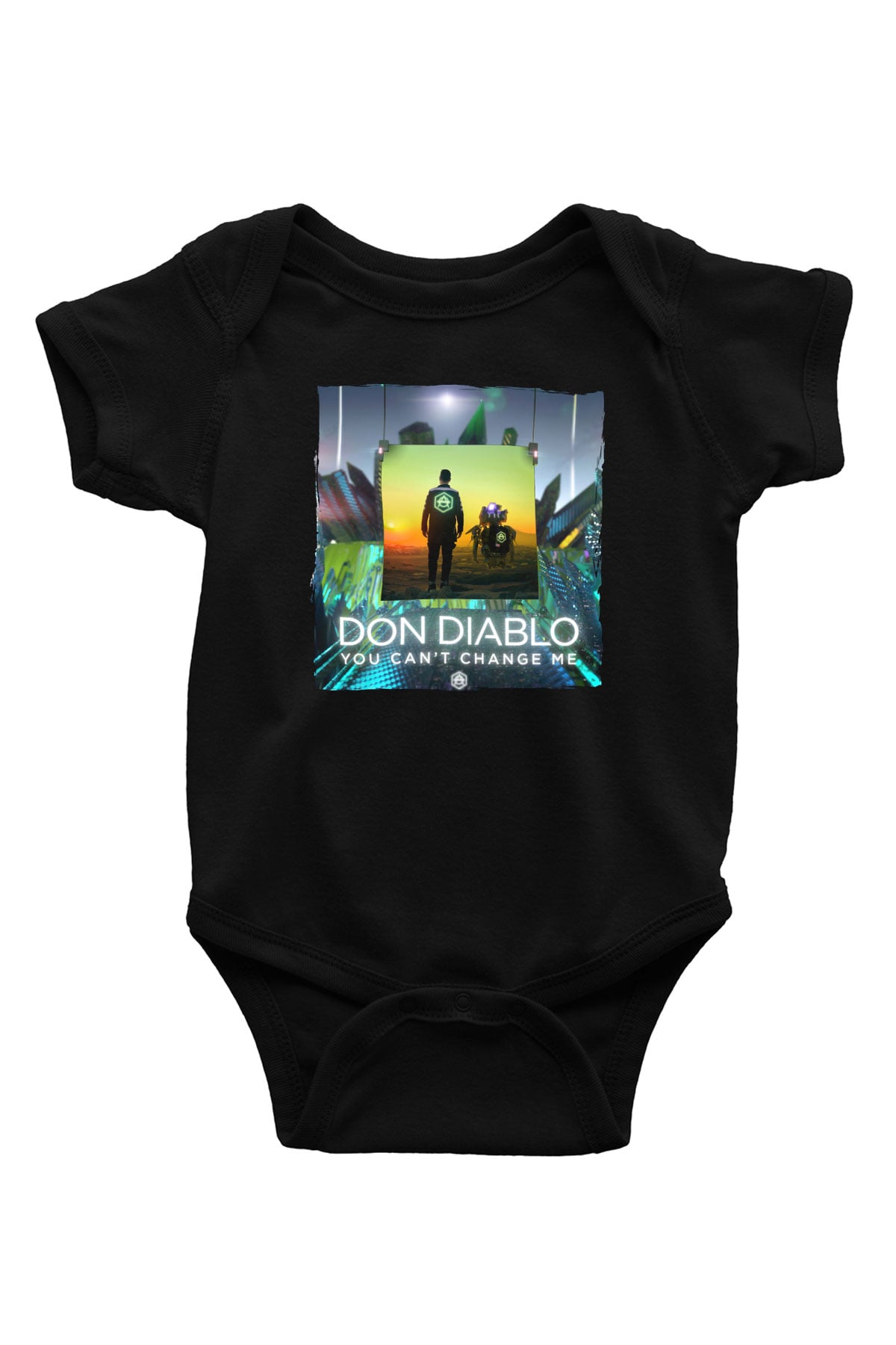 Don Diablo Siyah Bebek Body - Zıbın