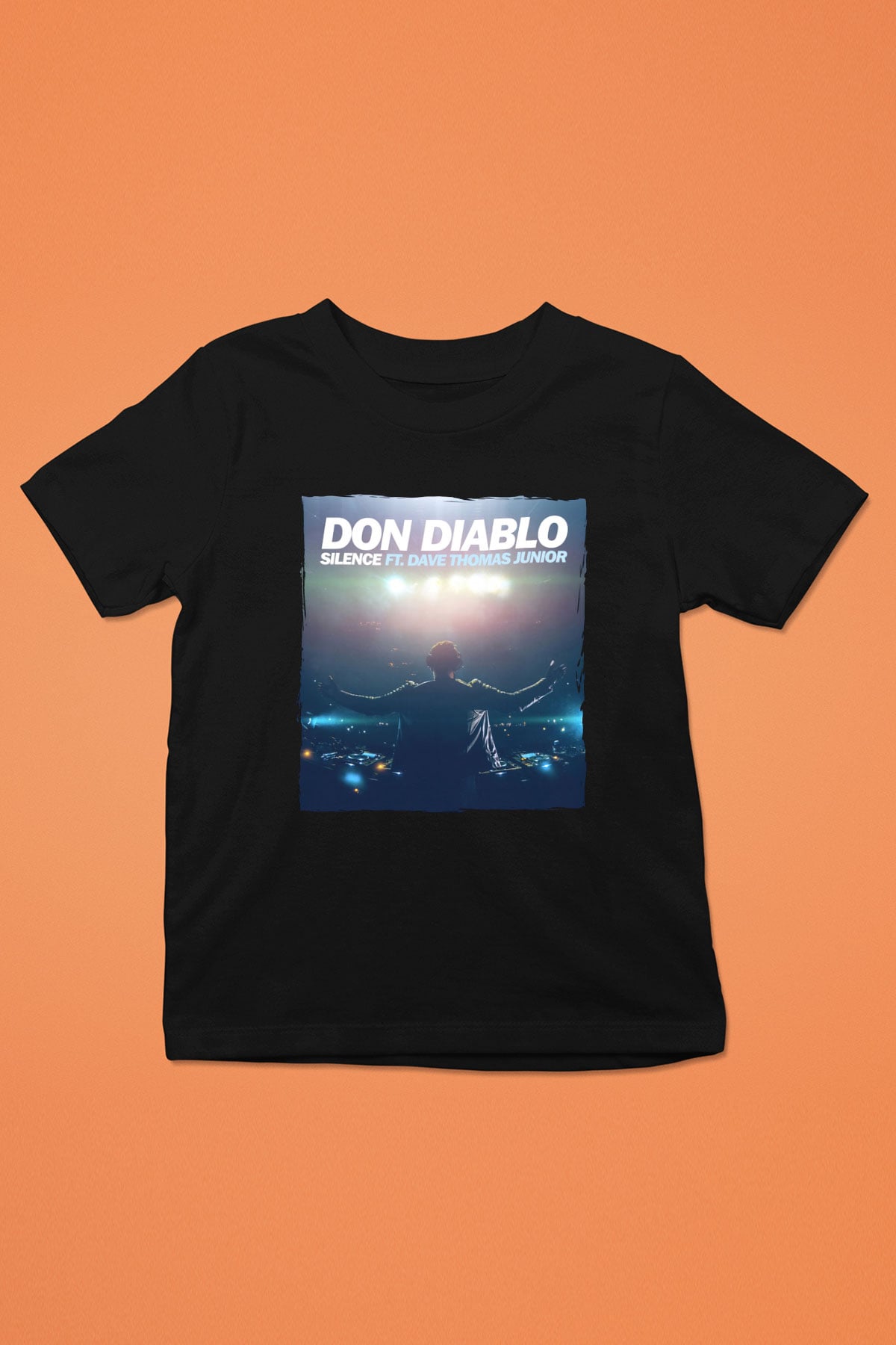 Don Diablo Siyah Unisex Çocuk Tişört