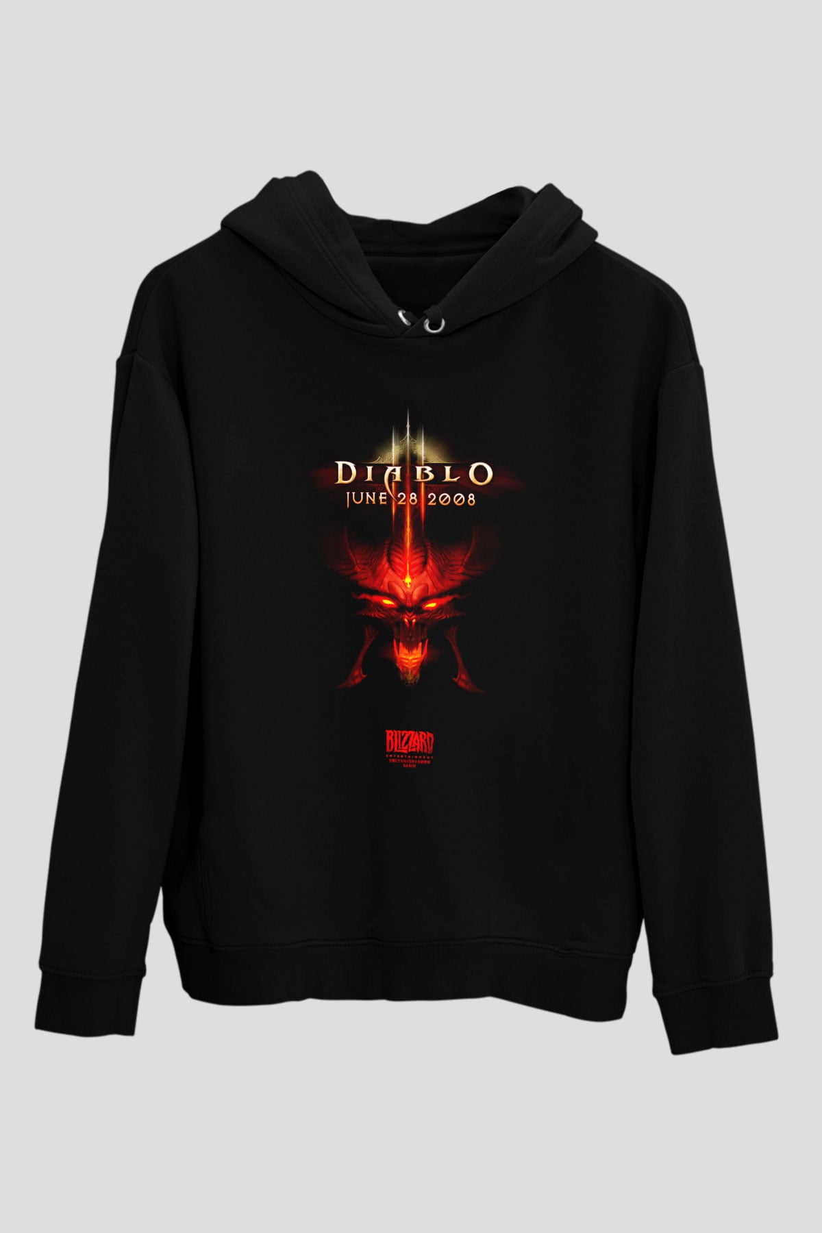 Don Diablo Siyah Unisex Hoodie