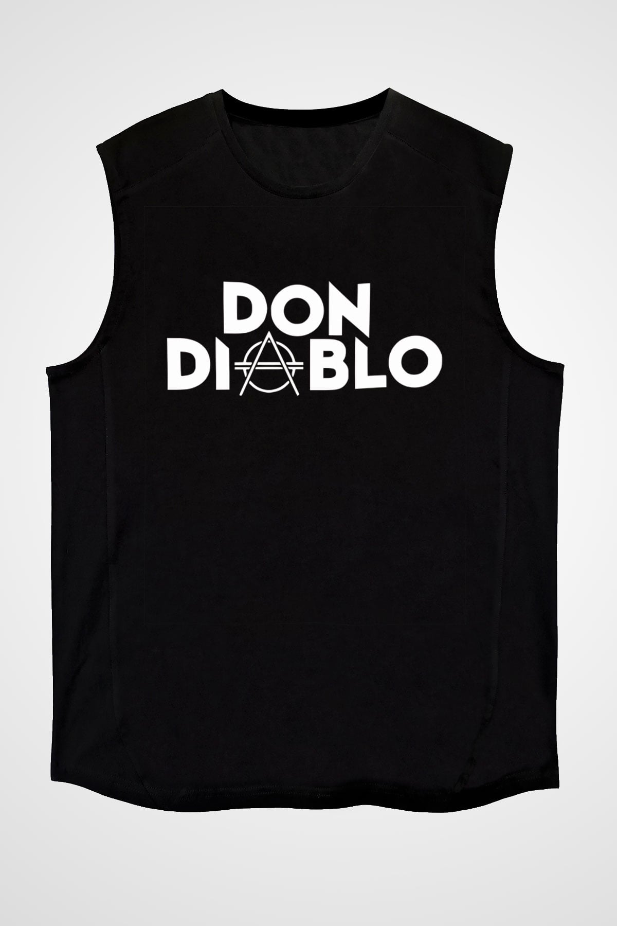 Don Diablo Siyah Unisex Kolsuz Tişört