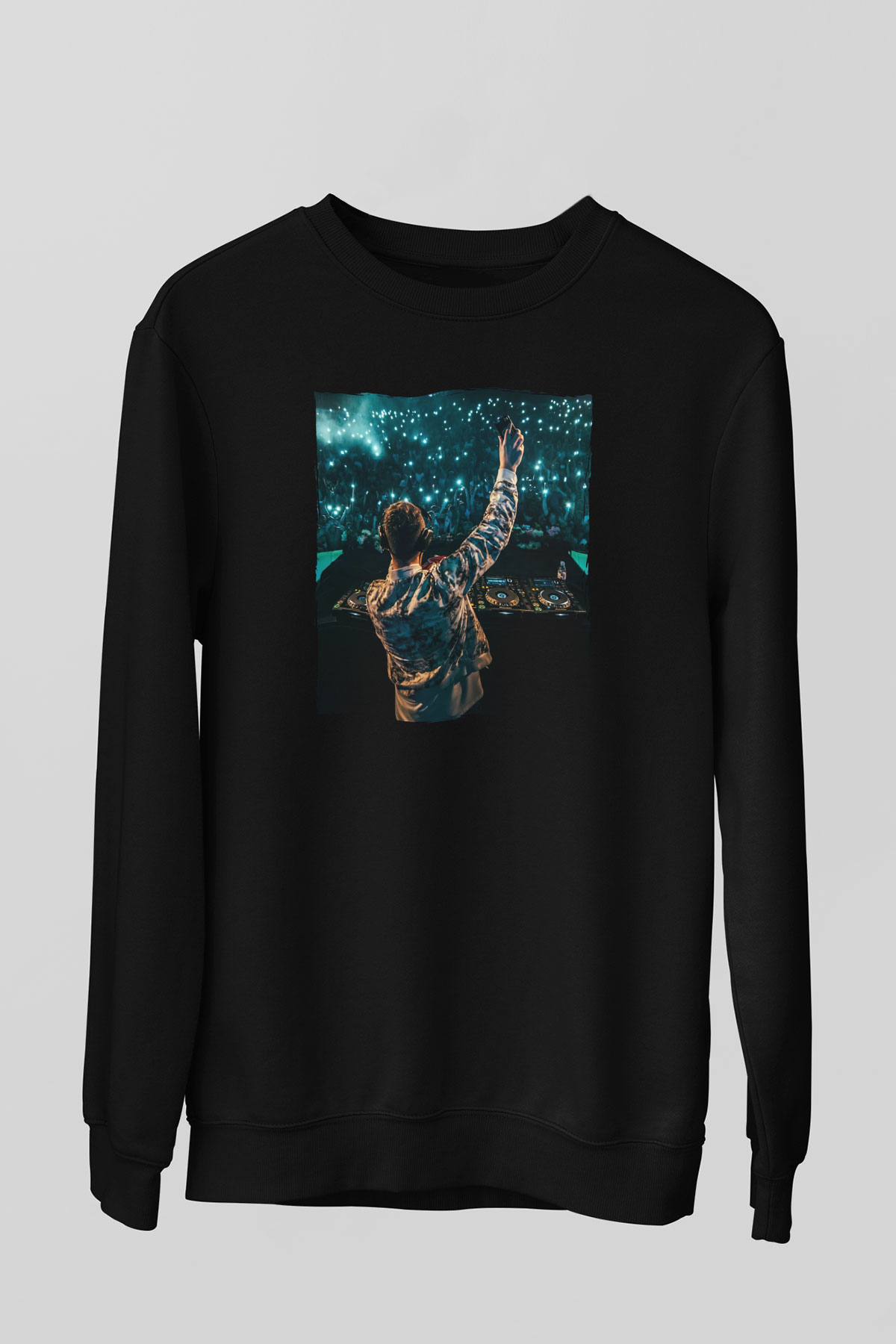Don Diablo Siyah Unisex Sweatshirt