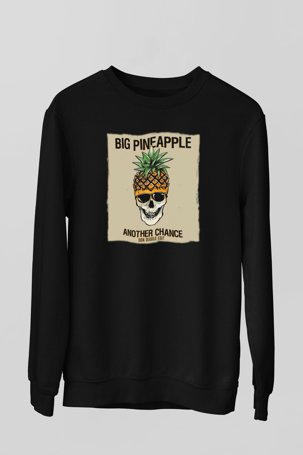 Don Diablo Siyah Unisex Sweatshirt