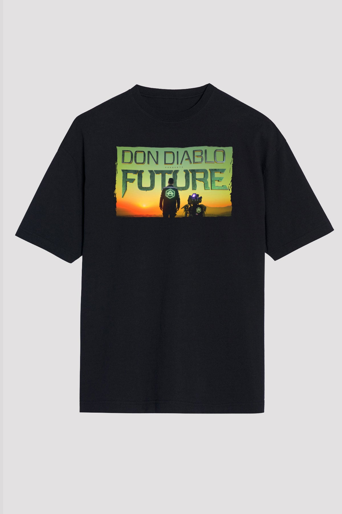 Don Diablo Siyah Unisex Tişört T-Shirt - TişörtFabrikası