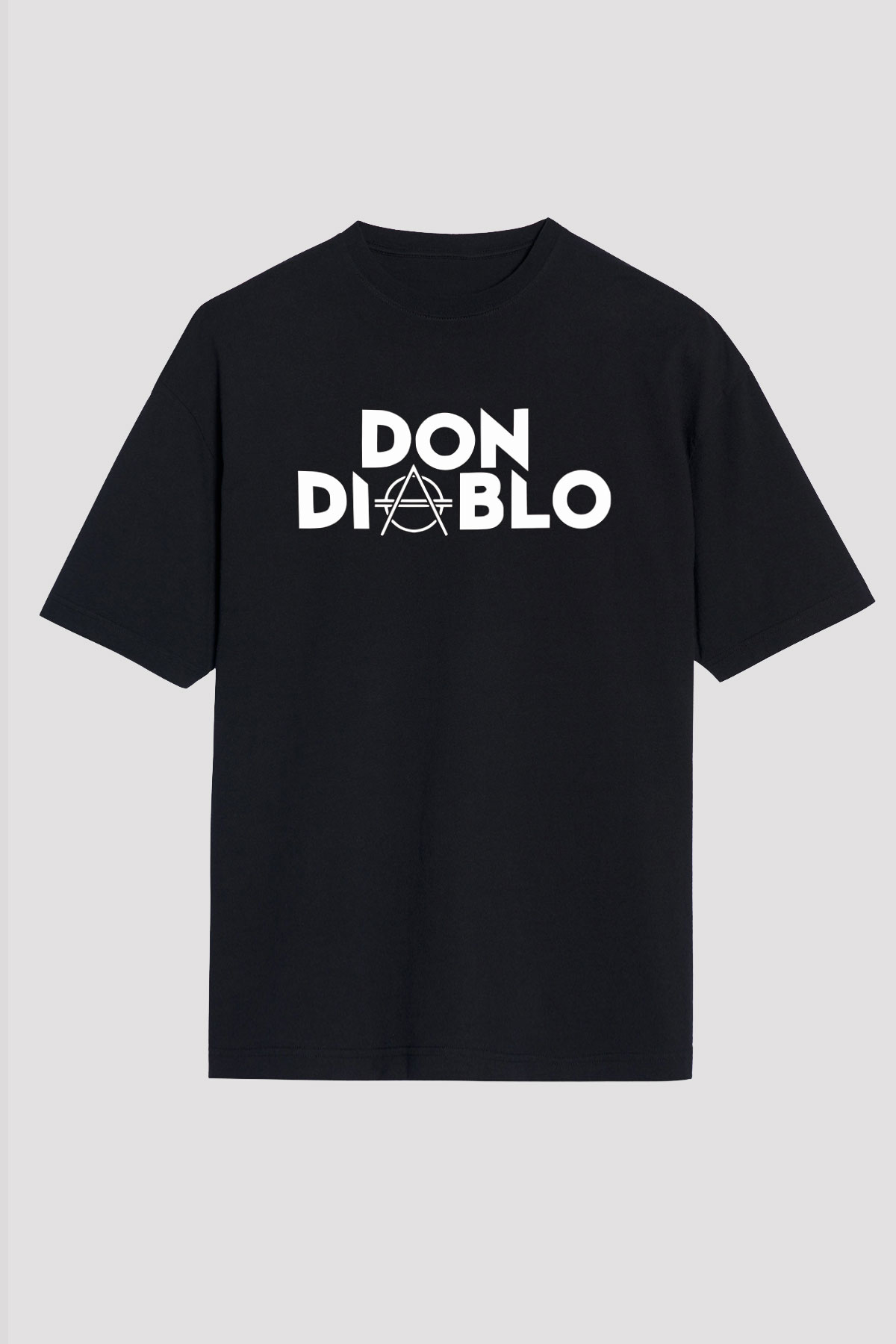 Don Diablo Siyah Unisex Tişört T-Shirt - TişörtFabrikası