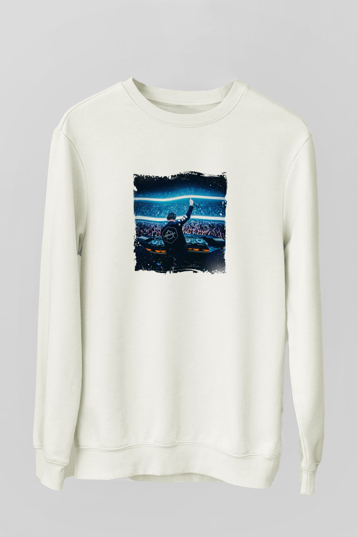 Don DiabloBaskılı Beyaz Sweatshirt