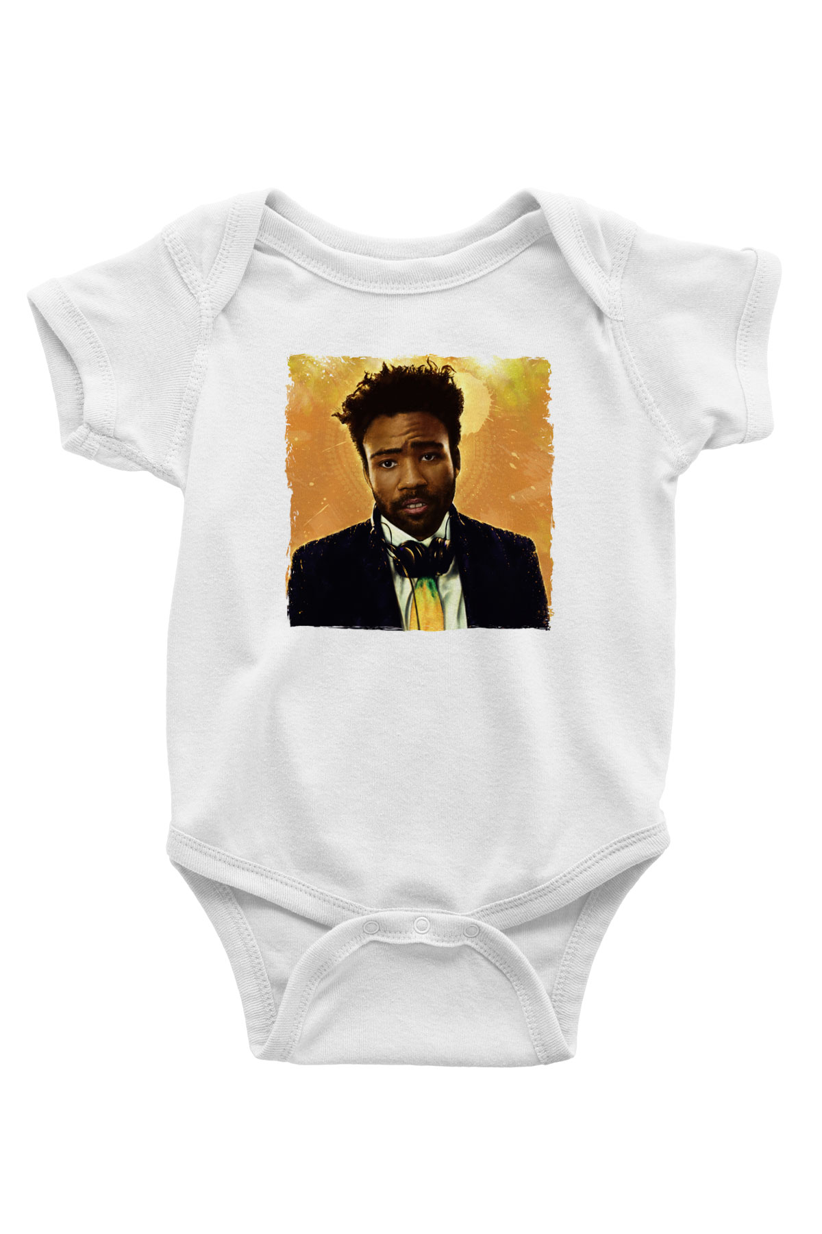 Donald Glover Beyaz Bebek Body - Zıbın