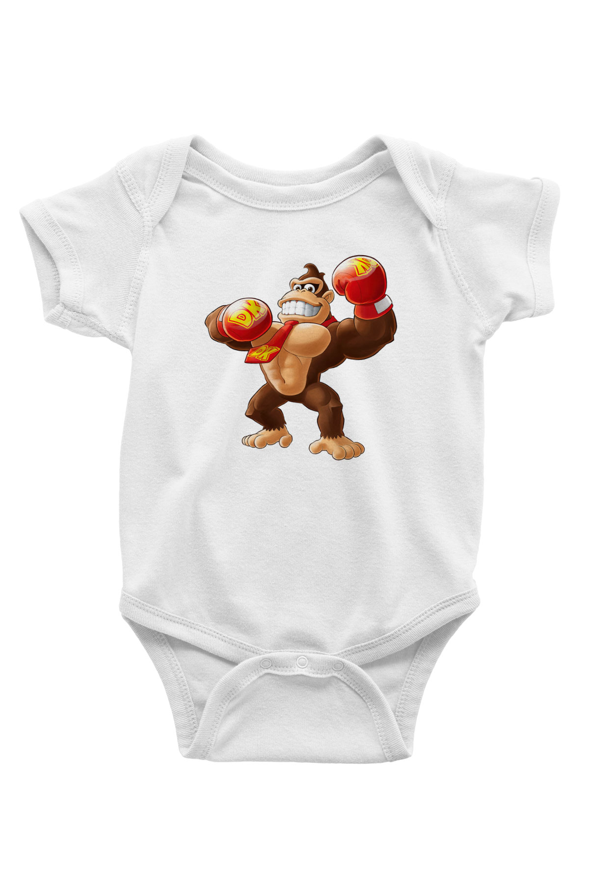 Donkey Kong Beyaz Bebek Body - Zıbın