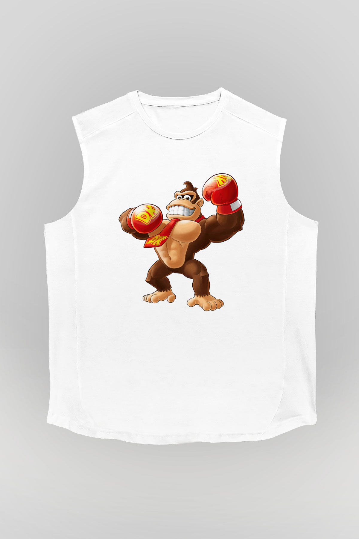 Donkey Kong Beyaz Unisex Kolsuz Tişört