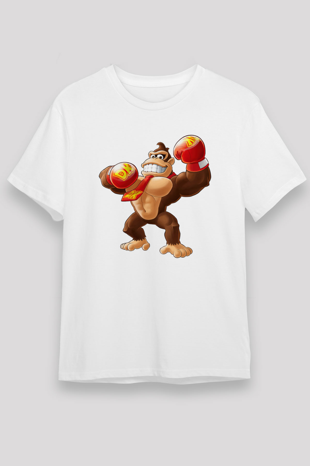 Donkey Kong Beyaz Unisex Tişört T-Shirt