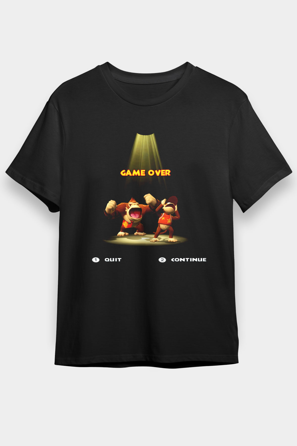 Donkey Kong Black Unisex Graphic Tee - STREETWEAR