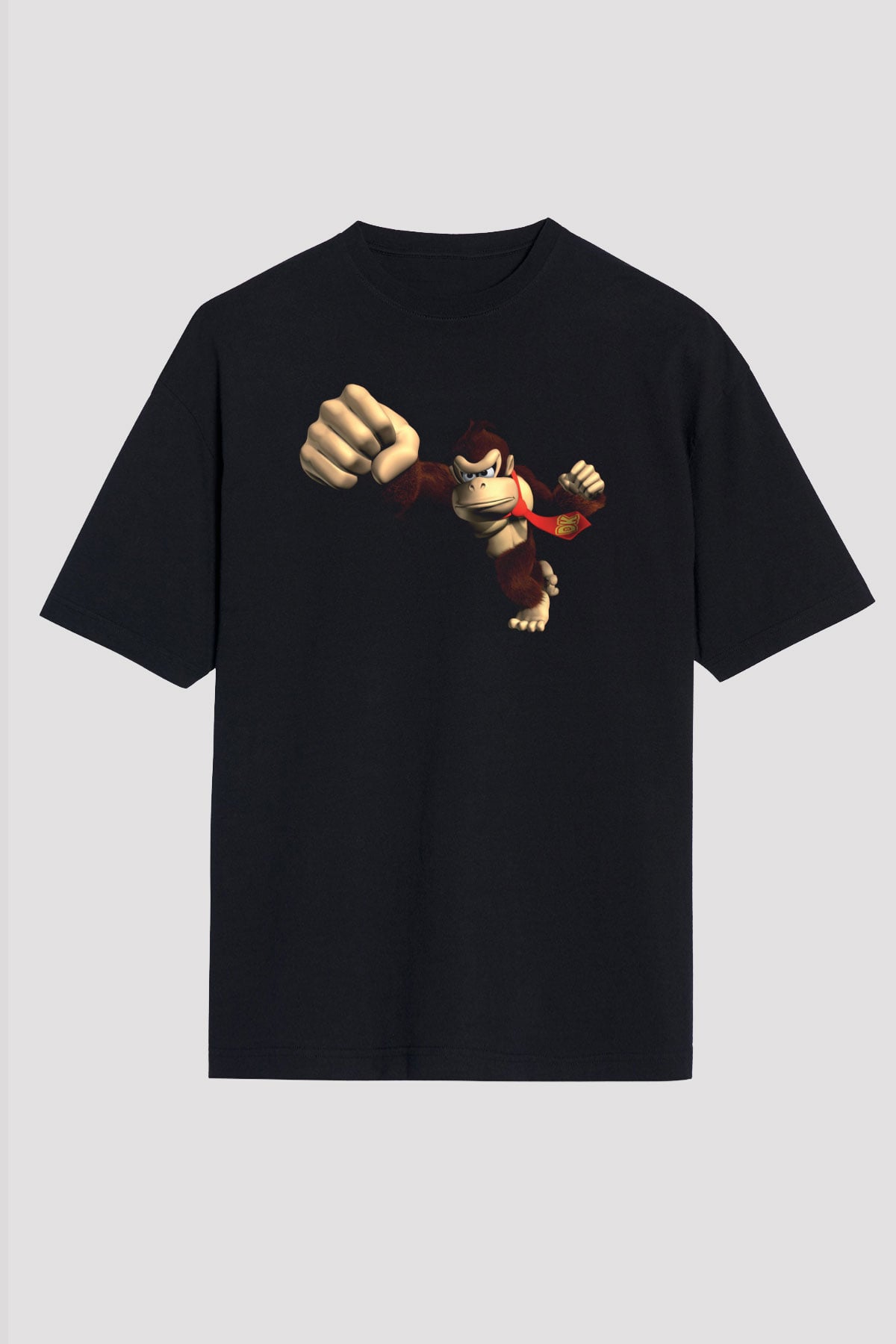 Donkey Kong Siyah Unisex Tişört T-Shirt
