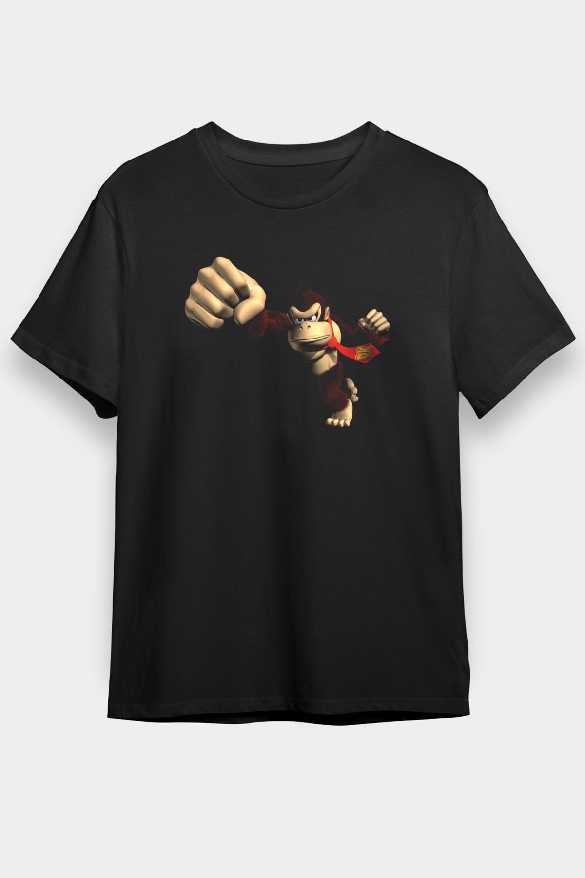 Donkey Kong Siyah Unisex Tişört T-Shirt