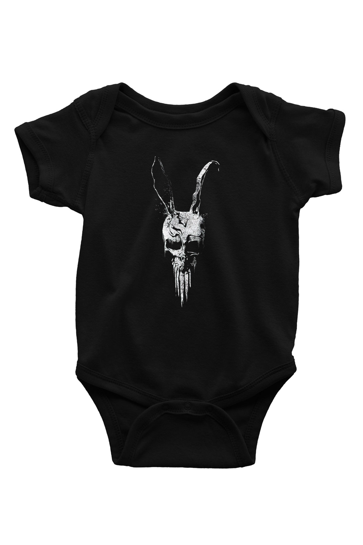 Donnie Darko Baskılı Unisex Siyah Bebek Body - Zıbın