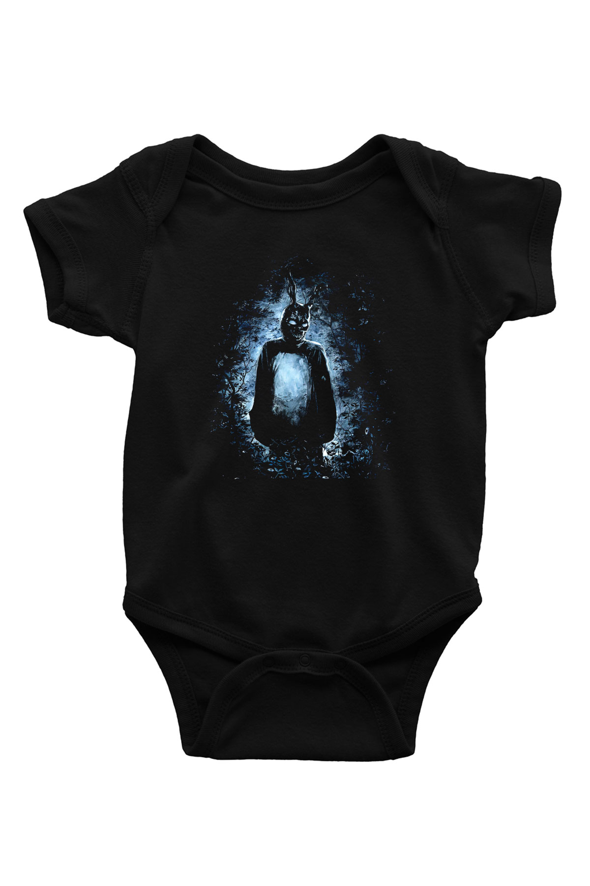 Donnie Darko Baskılı Unisex Siyah Bebek Body - Zıbın