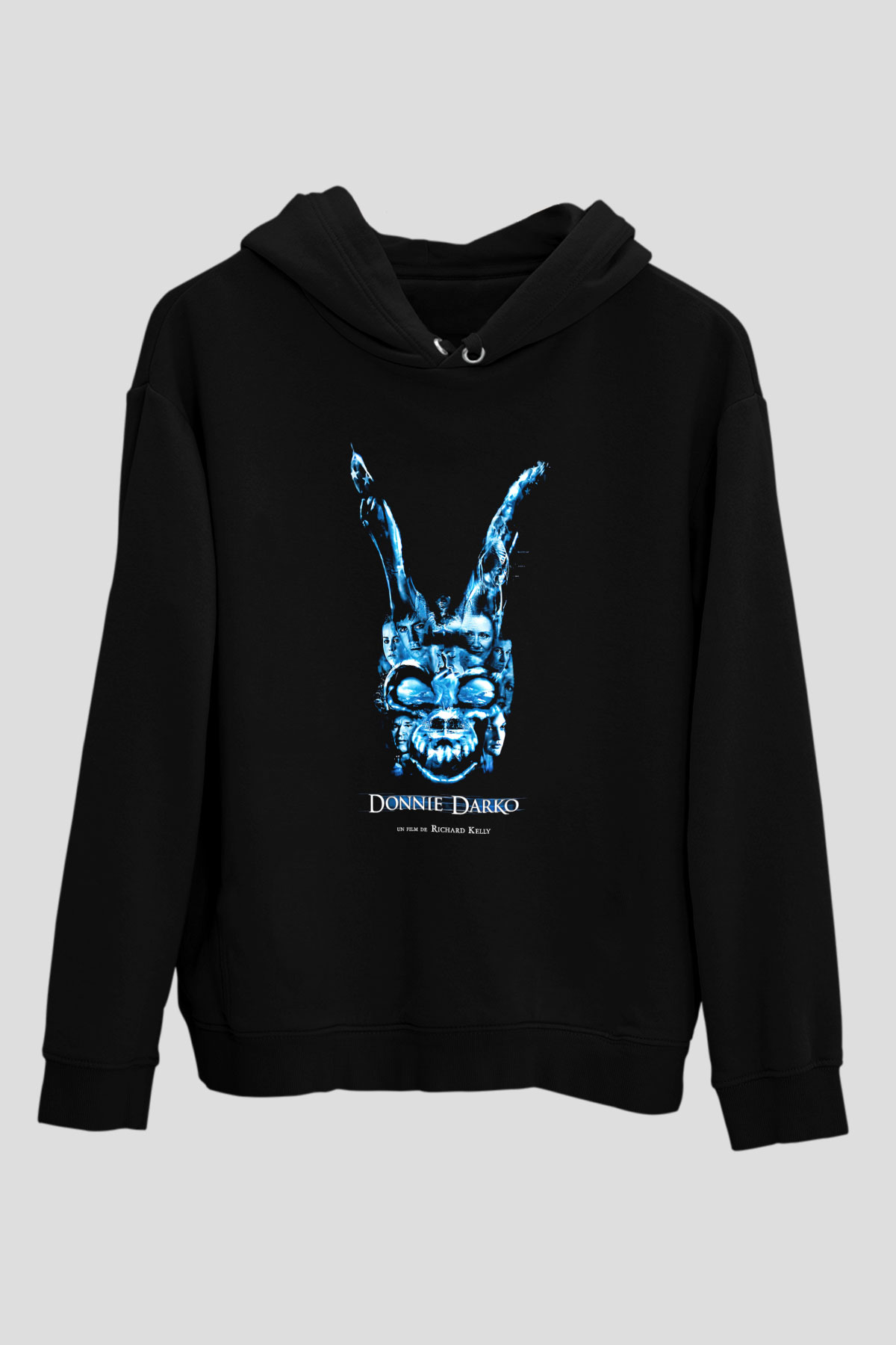 Donnie Darko Baskılı Unisex Siyah Hoodie