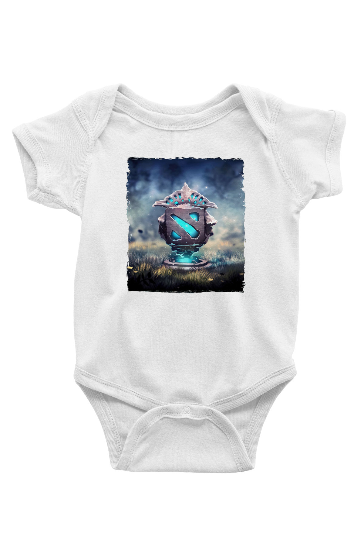 Dota 2 Beyaz Bebek Body - Zıbın