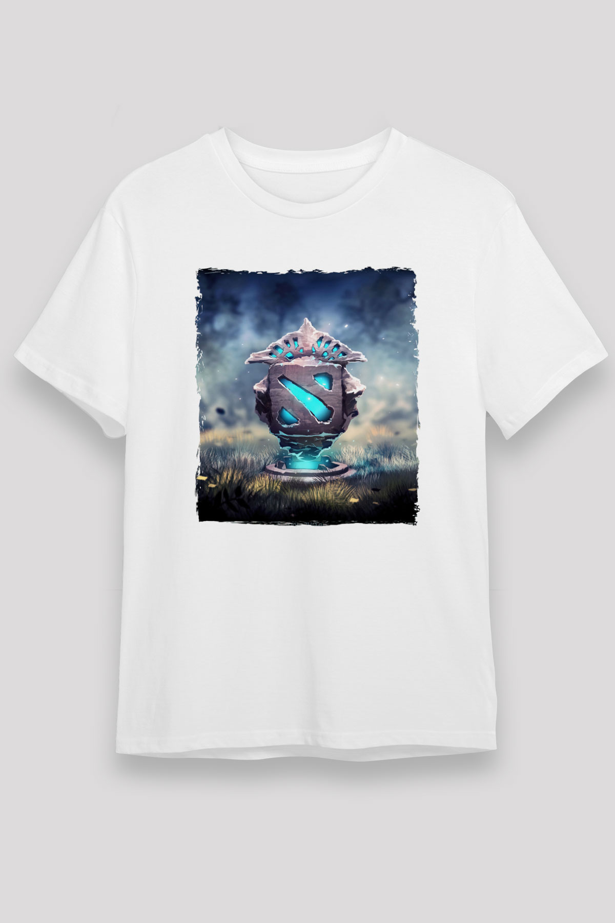 Dota 2 Beyaz Unisex Tişört T-Shirt