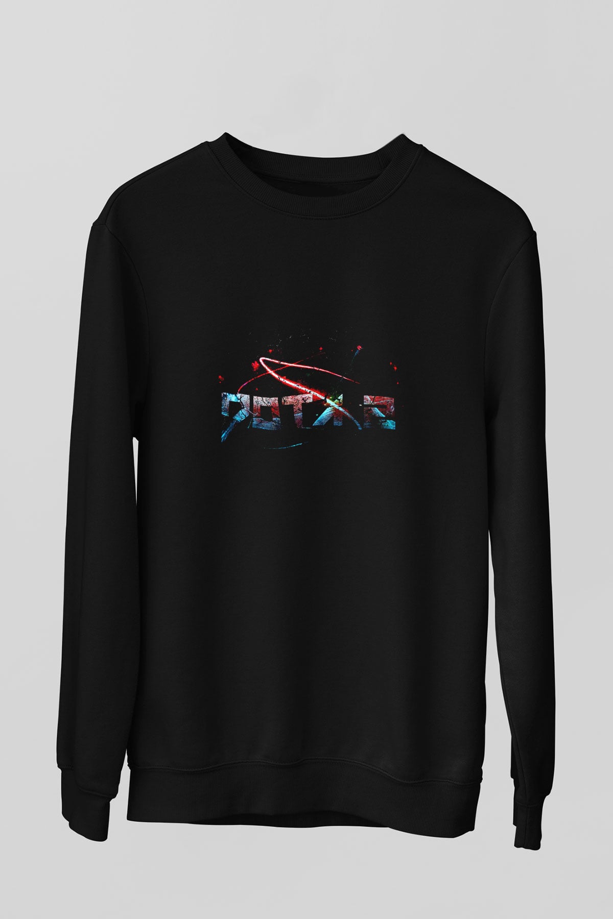 Dota 2 Siyah Unisex Sweatshirt