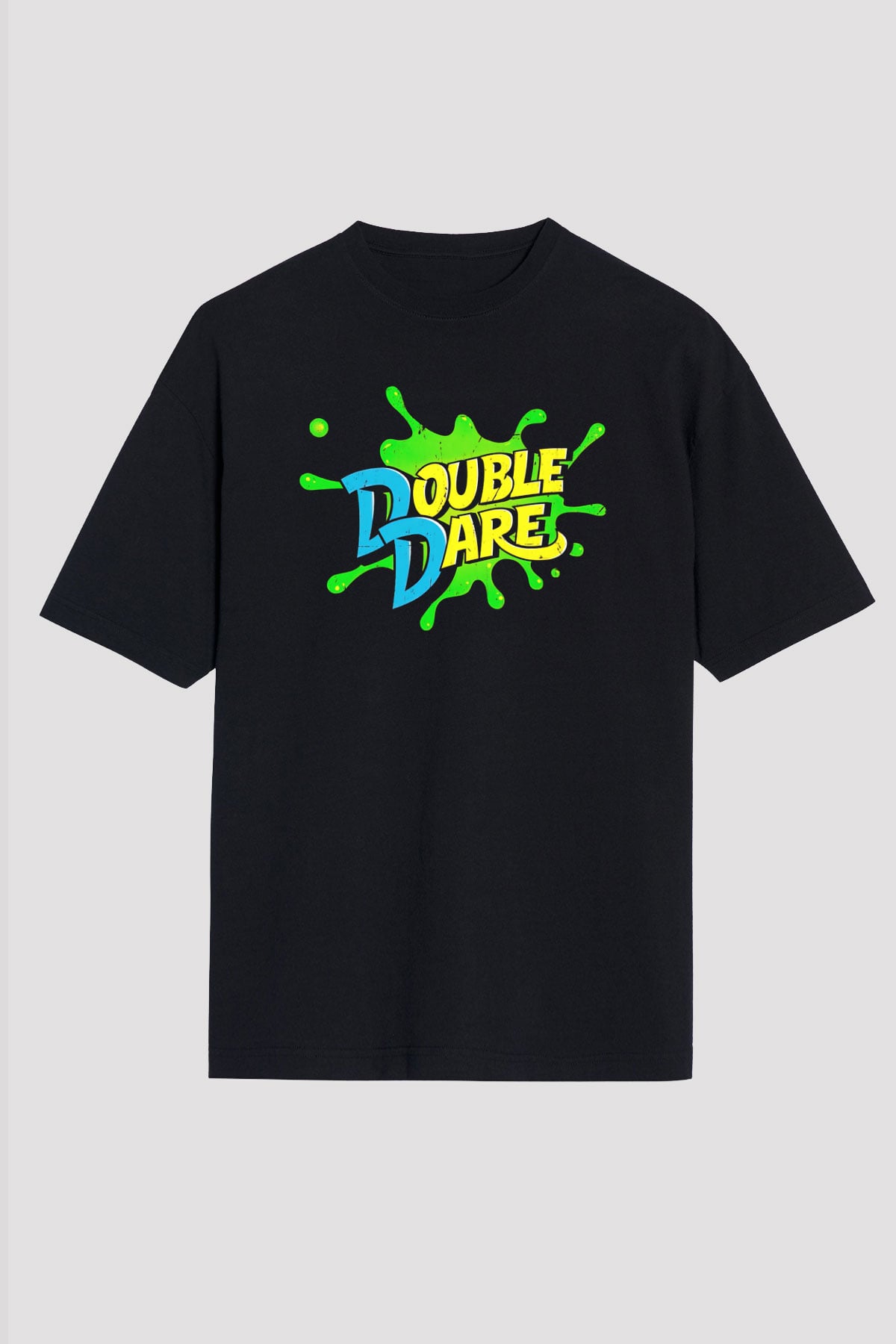 Double Dare Siyah Unisex Tişört