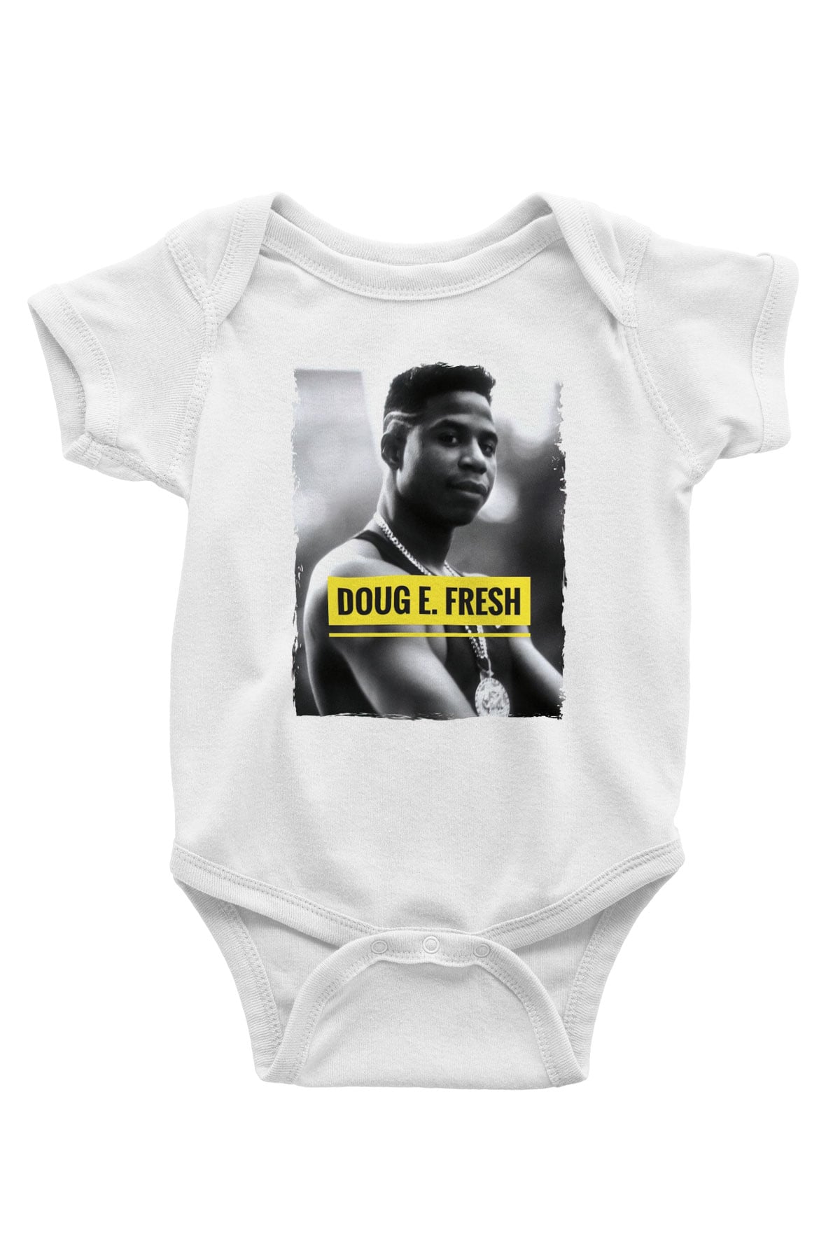 Doug E. Fresh Beyaz Bebek Body - Zıbın
