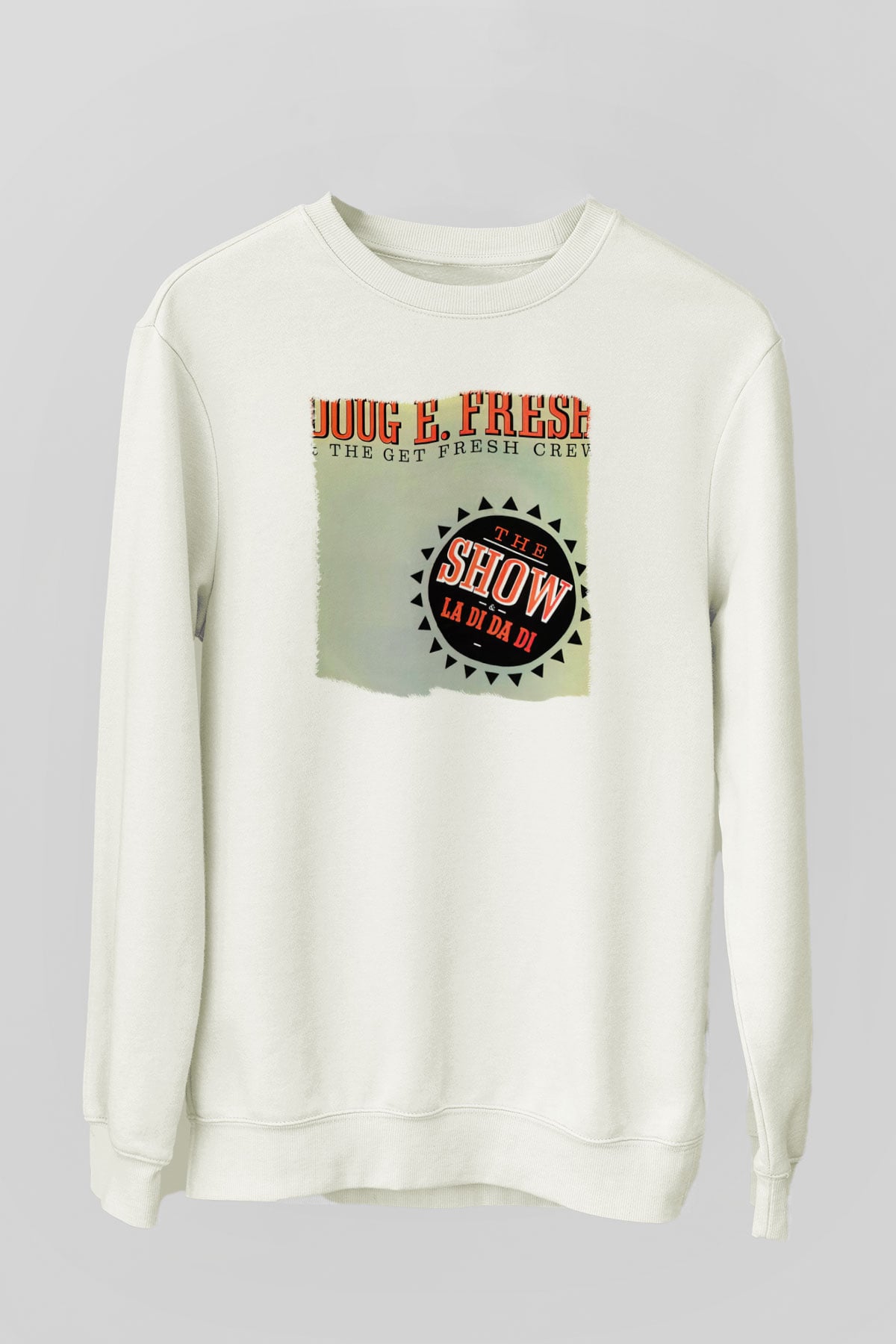 Doug E. Fresh Beyaz Unisex Sweatshirt