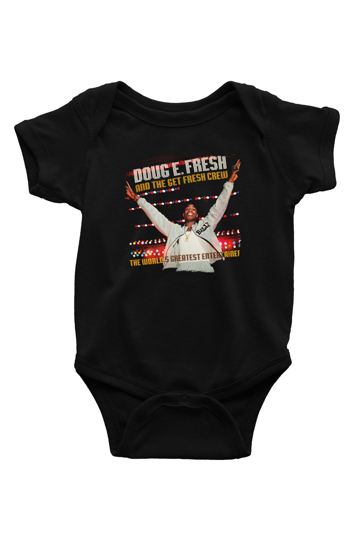 Doug E. Fresh Siyah Bebek Body - Zıbın